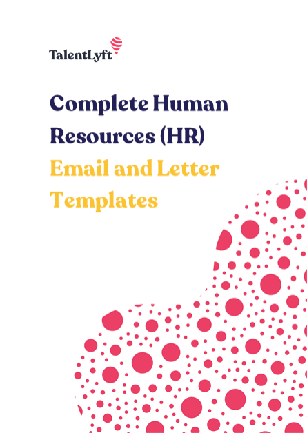 Complete Human Resources (HR) Email and Letter Templates