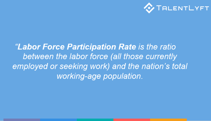 labor force participation rate